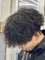 オーバル ジングウマエ(OVARL jingumae) 縦落ちツイストスパイラルラウンドマッシュ