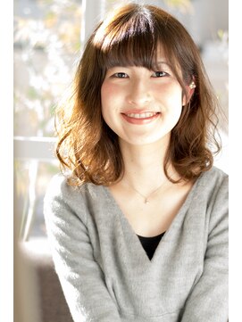 ソラ ヘアデザイン(Sora hair design) 女子力高めなミディで、大人可愛さＵＰ！