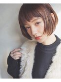 大人の為のヘルシーでリラックス感あるショート＊ハニーヘア