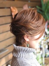 ヘアーメイクガネーシャ(Hair Make GANEZA) ノーバングショートスタイル