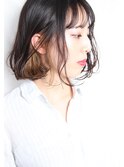 柔らか×ウェーブ×ボブ