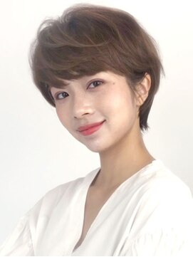 サロン(Salon) 大人可愛い 小顔ふんわり丸みショート/Salon銀座