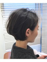 レンク(LENC)&nbsp;Coast.グレージュ×小顔×ショートボブ