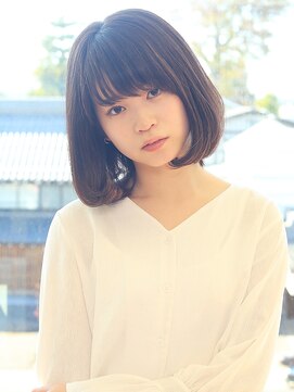 カノア(CANNOA.) 【CANNOA】ナチュラルボブ★スタイリングも簡単