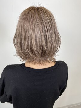 チェレ ロッソ 金剛店(Chere rosso) ミルクティーベージュ×ミディアムレイヤー