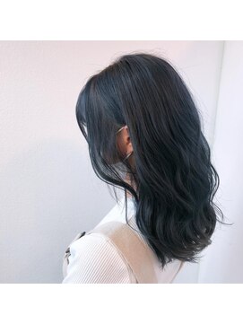 ヘアメイク ミチ 富田店(HAIRMAKE MICHI) 【MICHI 富田店 古作 蓮】ネイビーグレージュ