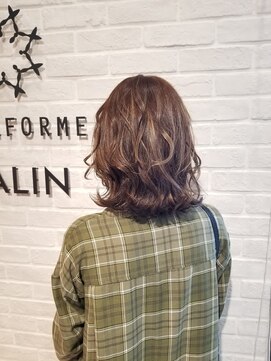 ビューティー エールフォルム 浜松有玉店(BEAUTY YELLFORME) エドル　透け感アッシュ