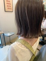 ロータス ヘアデザイン(LOTUS hair design.) 王道パツンと外ハネボブ