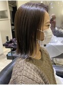 ダークアッシュベージュ♪外ハネボブ