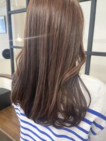 インビテーション(invitation)&nbsp;艶カラー・イルミナ・バイオレットブラウン・顔まわりレイヤー