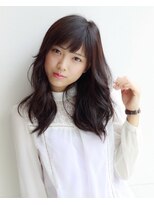 ラルジュ(large)&nbsp;【large】ナチュラルクラシカルダークグレージュ/アンニュイヘア