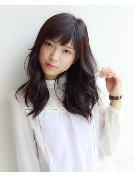 ラルジュ(large) 【large】ナチュラルクラシカルダークグレージュ/アンニュイヘア