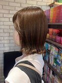 オーガニックカラー×ミントブラウン
