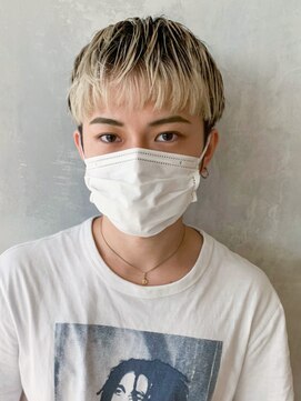 アルバム 渋谷パルコ(ALBUM) メンズショートマッシュ_束感ショートツーブロック_ba357092