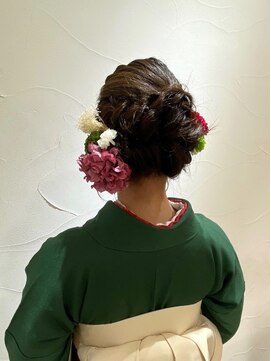 ネオリーブアオバ 高田馬場店(Neolive aoba) 卒業式☆袴着付け＋ヘアセット