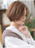 ★オンブレ大人ハイライトステップボーンカット20代30代40代★9