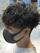 ウェイビーエフティフィフス 横浜西口(WAVEY ft.fifth)&nbsp;ツイストスパイラルパーマ波巻きスパイラル刈り上げマッシュ