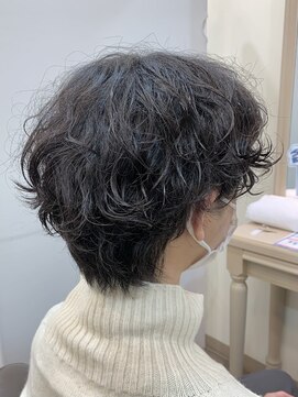 アルターリール(aL ter Rire) ショートレディースパーマ/波巻きパーマ/福原遼華