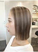 ☆切りっぱボブ×サーフハイライト☆