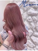 Moana【駒沢】#髪質改善#ピンク#ケアブリーチ#大人可愛い