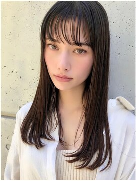 ベッカン 新宿店(BEKKAN) 髪質改善で作る美髪ストレート　新宿/縮毛矯正　前髪カットAujua