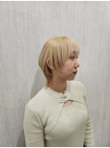 ハイトーンカラー☆ウルフスタイル【心斎橋　なんば　髪質改善】