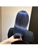 透明感ネイビーカラー