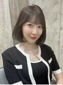 韓国風ミディアムスタイル【新宿/縮毛強制/ボブ】