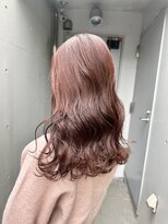 レーベン(LEBEN) 【ブリーチなしでも可】ピンクブラウン★