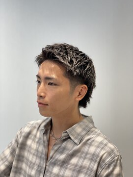 グルーマーズトウキョウ 渋谷店(GROOMER/S TOKYO) マレット スパイキー メンズショート メンズカット フェード
