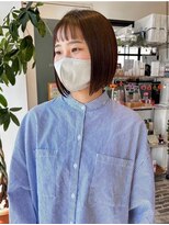バランス(BALANCE.) 切りっぱなしボブスタイル