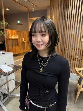 イル(iru) 【iru/谷町/上本町】顔まわりレイヤーボブ