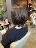【どこから見ても綺麗なシルエットに*】似合わせカット+トリートメント￥