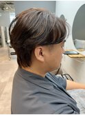 フェザーパーマ メンズパーマ/千葉駅/簡単スタイリング