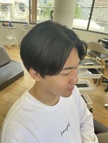 ライフメイクシベル 東林間(Life make siblles)&nbsp;韓国風センター分けメンズカット