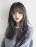 前髪縮毛+カット+トリートメント