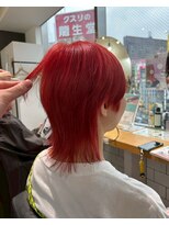 ミエルヘアーエスト 新宿店(mielhair est)&nbsp;ビビットカラー☆ハイトーンウルフ　【新宿】