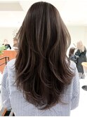 ハイライトバレイヤージュダブルカラーショートカット