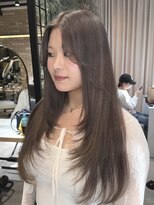 ゼスト 三鷹店(ZEST) ウェーブミディアムワイドバング韓国レイヤーカット/三鷹