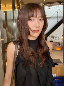 シティ(sity.) 天神　ブリーチなしカラー　ブラウンカラー　パーマ