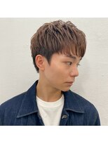 ヒュー 広島(HEW)&nbsp;アッシュカラー/マッシュウルフ/ツーブロック/刈り上げ/Y2K