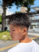 スラッシュ(SLASH)&nbsp;短髪/スキンフェード/ツイストスパイラル/メンズパーマ/姫路