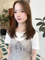 ノエ(noe) ミディアムヘア/デザインカラー/フェイスフレーミング/栄h166