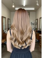 フュージョンファイブ(FUSION5)&nbsp;レイヤーロングベージュ20代30代40代くびれエクステ韓国ヘア