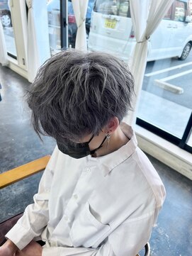 セットアップ 倉敷中庄店(SET-UP) ダブルカラー×シルバーグレー(デザインカラー)