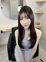 エルメトーキョーバイユアーズ(L'me TOKYO by youres)&nbsp;髪質改善　美髪ストレート　艶髪　前髪　韓国レイヤー　縮毛矯正