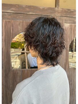ピケ(pique) メンズパーマ/ウルフカット/メンズカット/20代/30代/40代