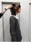 roots/ルーツカラー デザイン ハイトーンボブ メンズ