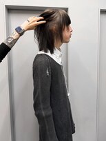 ヴァーディ オモテサンドウ(Vardy omotesando)&nbsp;roots/ルーツカラー デザイン ハイトーンボブ メンズ