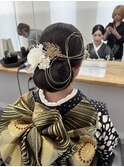成人式タイトシニヨン